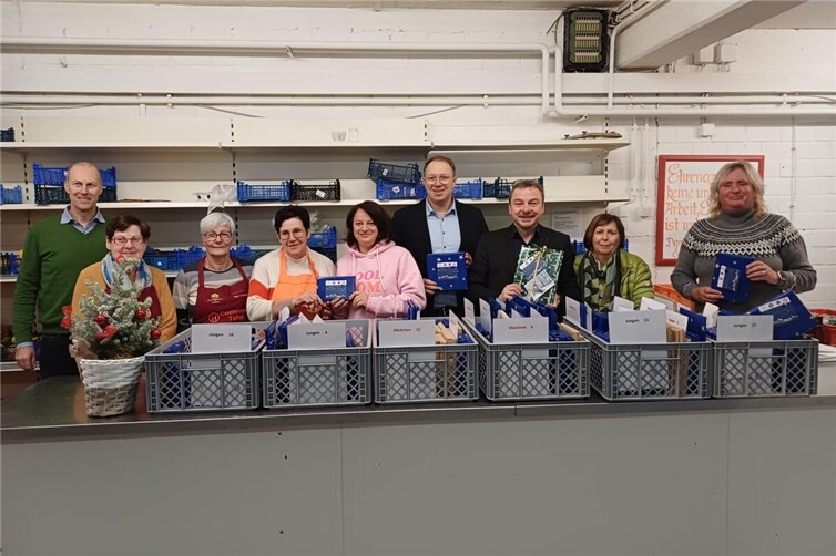 Bei der Übergabe an die Tafel in Cochem. Foto: privat