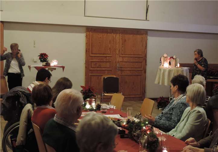 Bei der VdK-Weihnachtsfeier wurde ein abwechslungsreiches Programm geboten. Foto: privat