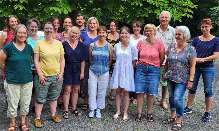 Bei der Verabschiedung von Ulrike Hahn. Quelle: Verein für systemische Familienhilfen