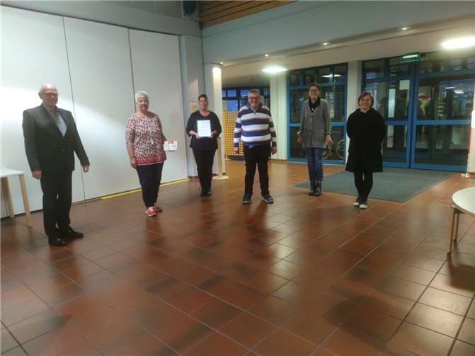 Bei der Verleihung des Teilhabepreises im Forum Polch.