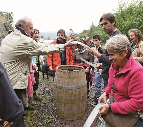 Bei der Winzerolympiade gab es viel zu lachen.