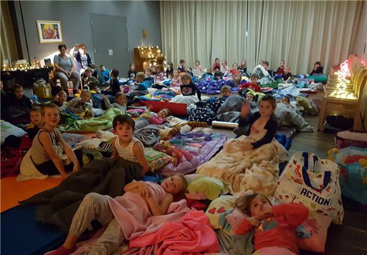 Bei der diesjährigen Lesenacht wurde es gruselig! Fotos: privat