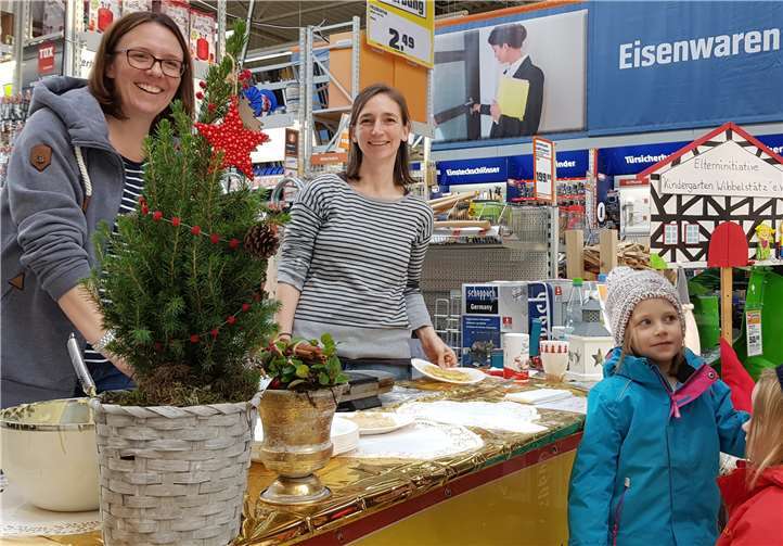 Bei der ersten Aktion wurden über 400 Waffeln verkauft.Foto: privat