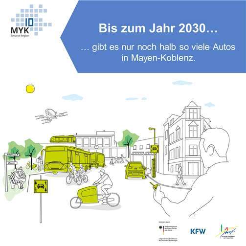 Bei der hier abgebildeten These handelt es sich nur um eine von insgesamt zwölf Stück. Die restlichen Thesen und Illustrationen, die noch andere Zukunftsaufgaben betreffen, findet man auf der Internetseite der Smarten Region unter www.myk10.de. Foto: Kreisverwaltung Mayen-Koblenz