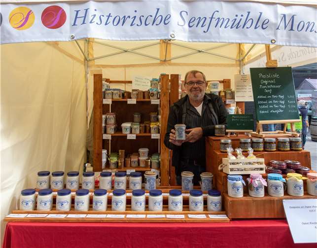 Bei der historischen Senfmühle gab es kulinarisch Highlights zu entdecken.