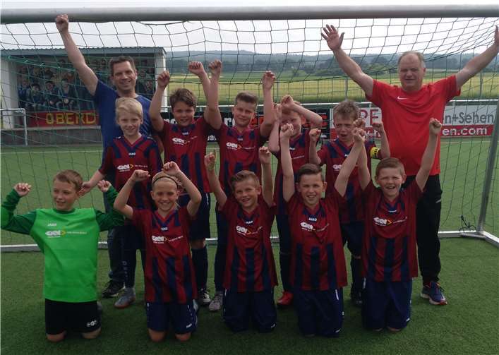 Bei der jüngeren E-Jugend gab es wieder mal was zu feiern.