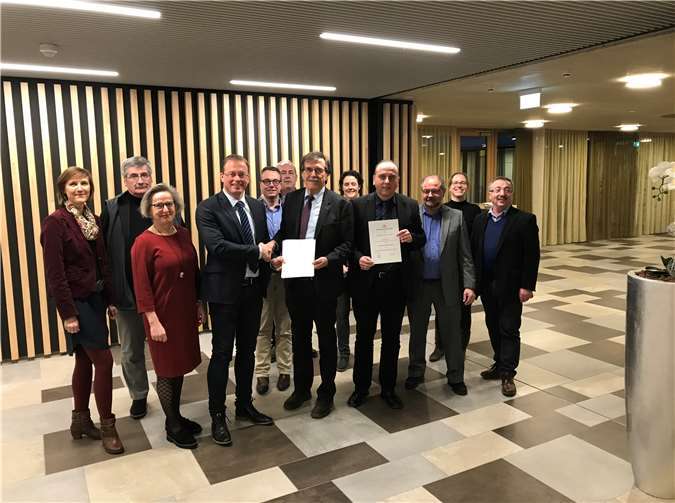 Bei der letzten Versammlung wurde turnusmäßig auch der Wechsel des Vorsitzenden vollzogen. privat