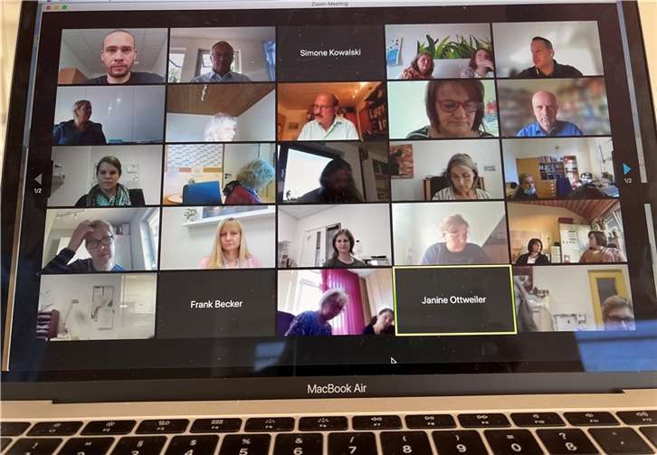 Bei der virtuellen Fachtagung diskutierten Kita-Leiter, -Fachkräfte und Trägervertreter, wie der Übergang zur Grundschule am besten gelingt. Foto: Kreis Neuwied