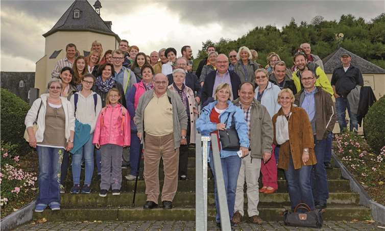 Bei einem Rundgang durch Bernkastel wurde auch das Kloster Machern besichtigt. privat