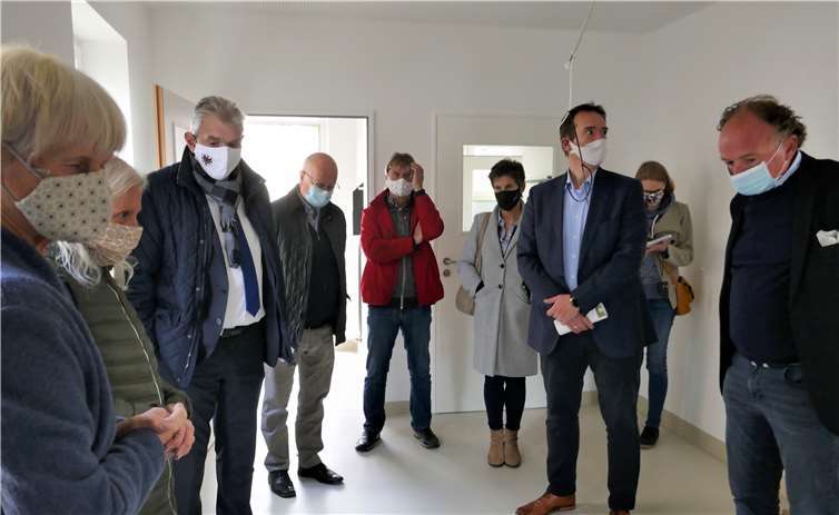 Bei einem Rundgang konnten sich die Besucher informieren.