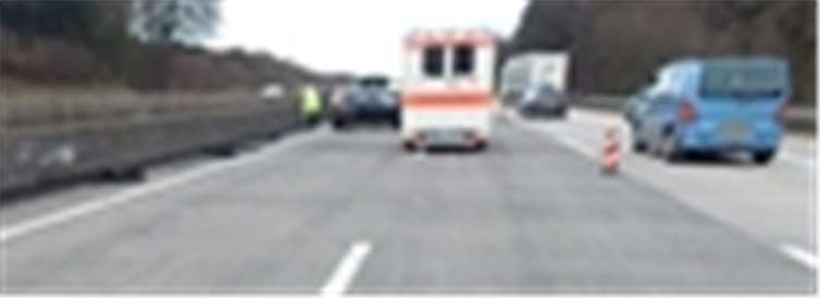 Bei einem Verkehrsunfall auf der A3 wurde eine 30-jährige Autofahrerin schwer verletzt. Foto: Polizei