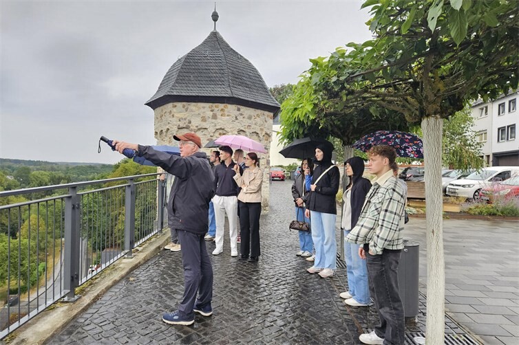Bei einer Stadtführung lernten die Teilnehmenden Montabaur kennen.