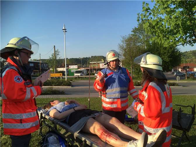 Bei einer Übung mit der Freiwilligen Feuerwehr Rhens im April 2018 lernten alle Teilnehmenden viel. Foto: privat
