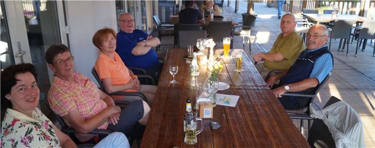 Bei einer der letzten Touren ging es für die Radfahrer zum „Beach-Club“ in Vallendar. Foto: privat