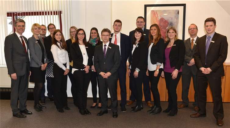 Bei einer kleinen Feierstunde wurden die erfolgreiche Teilnehmer geehrt.Privat