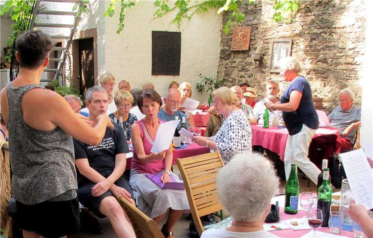 Bei gutem Wetter verbrachte der Kammerchor schöne Stunden gemeinsam. Foto: privat