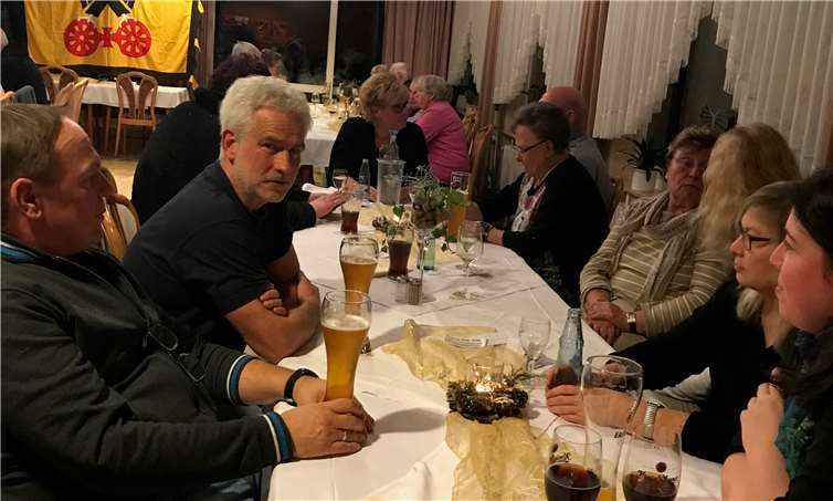 Bei guten und intensiven Gesprächen wurde das Jahr 2017 besprochen.privat