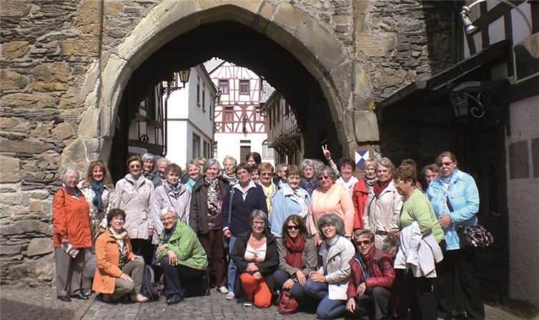 Bei herrlichem Wetter erlebten die KFD-Frauen die wunderschöne Edelsteinstadt Idar-Oberstein. privat