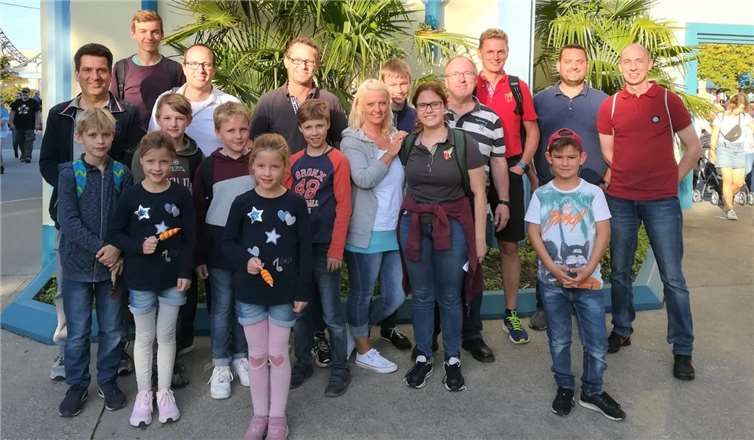 Bei herrlichem Wetter hatten die Ausflügler viel Spaß auf den Attraktionen des Parks. Foto: privat