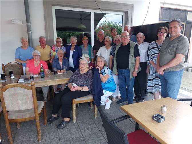 Bei herrlichen Sonnenschein trafen sich die Mitglieder der Schützenbruderschaft „Alt Remagen e.V von 1650“ zur jährlichen Sommertour. Foto: privat