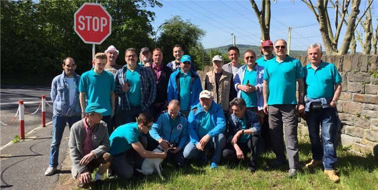 Bei herrlichen Wetter machten sich diesmal 18 männliche Teilnehmer auf den Weg.privat