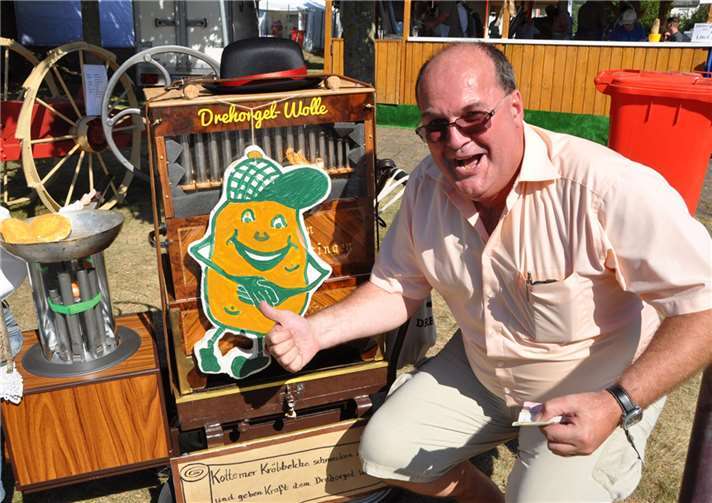 Bei ihm laufen die Fäden zusammen:Kröbbelino-Manager Michael Groß. Archiv-BS-