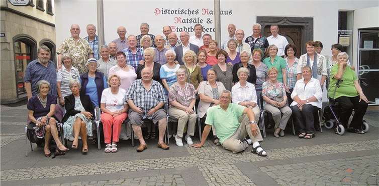 Bei ihrem Jahrgangstreffen verbrachten die ehemaligen Schüler/innen des Einschuljahrganges 1950 der Marienschule Andernach drei gemeinsame Tage mit einem kurzweiligen, bunten Programm. privat