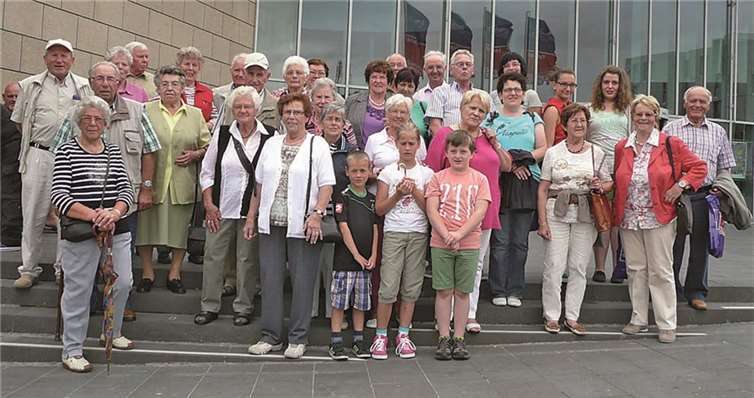 Bei ihrem Rundgang durch das Schokoladenmuseum in Köln erfuhren die Teilnehmer der Fahrt viel über den Weg der Kakaobohne bis zur fertigen Schokolade. privat