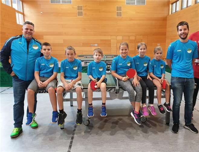 Bei ihrem ersten Wettkampfspiel ihrer Karriere konnten die Nachwuchssportler noch nicht die gewünschten Leistungen abrufen. Foto: privat