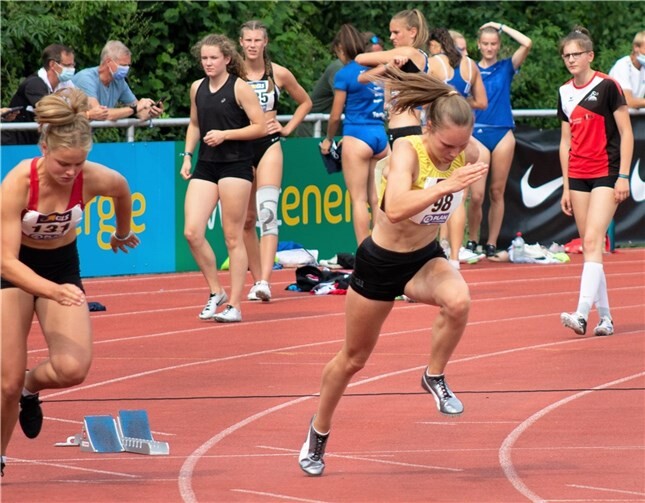 Bei ihrer ersten deutschen Meisterschaft konnte die Niederbreitbacherin Vivien Ließfeld vom VfL Waldbreitbach 4409 Punkte im Siebenkampf der U18 sammeln und damit Platz 25 belegen.Foto: privat