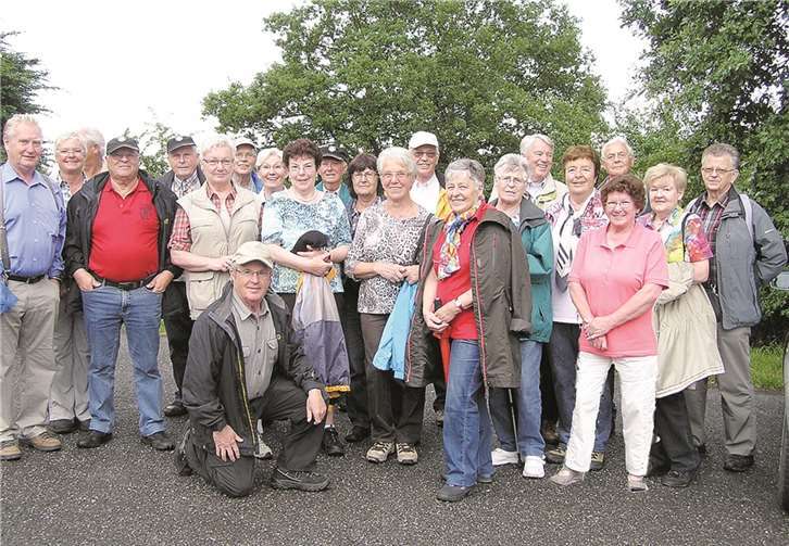 Bei meist sonnigem Wetter erkundete die Senioren die Landschaft direkt vor ihrer Haustüre.  Privat
