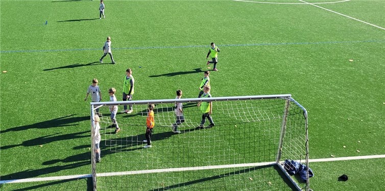 Bei optimalen Bedingungen und traumhaften Herbstwetter war die E2 der JSG Nickenich/Eich/Kell am vergangenen Samstag zu Gast bei der JSG Zissen 2 in Wehr. Foto: privat