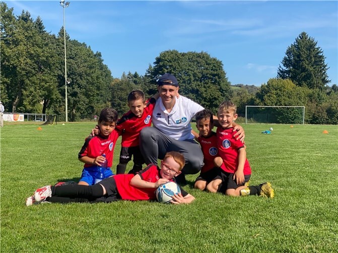 Bei perfektem Wetter zeigten unsere jungen Fußballtalente ihr Können.  Foto:privat