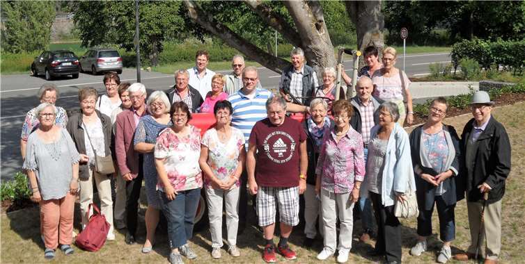 Bei schönstem Herbstwetter erlebten die Teilnehmer des Ausflugs einen interessanten Tag an der Mosel. privat