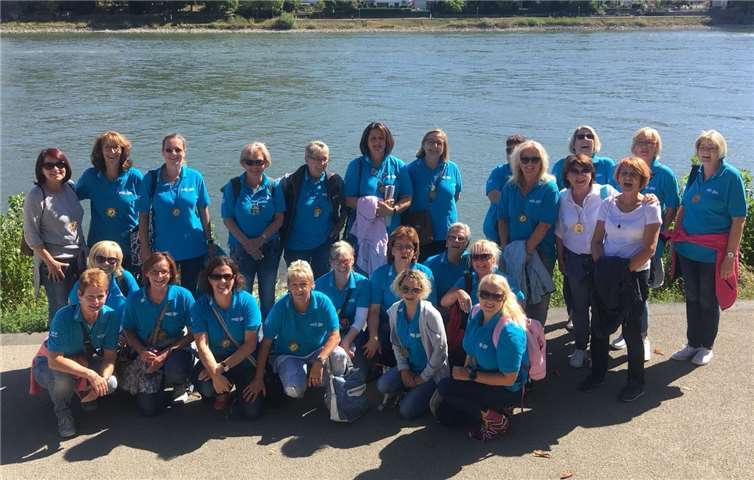 Bei schönstem Wetter erkundeten die Heimbach-Weiser Möhnen das schöne Koblenz.privat