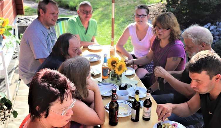 Bei schönstem Wetter feierte der Ortsverband Puderbach sein Sommerfest. Foto:privat