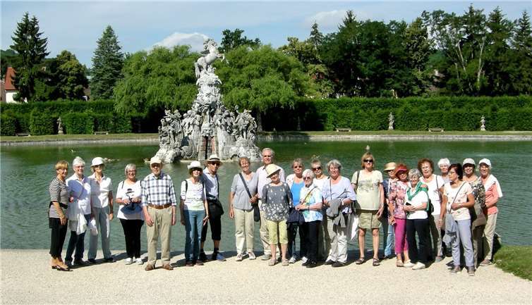 Bei sommerlichen Temperaturen erkundete die Gruppe Würzburg und ihre Umgebung. privat