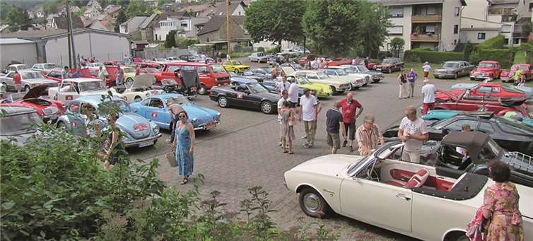 Bei soviel Vielfalt lachte das Herz eines jeden Oldtimerfans.privat