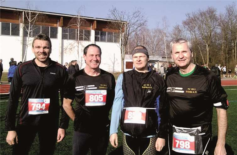 Bei strahlendem Frühlingswetter lief es sich besonders schön. privat
