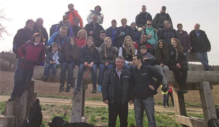 Bei strahlendem Frühlingswetter machten sich Mitglieder und Freunde des VC Sinzig zu ihrer Wanderung auf. privat