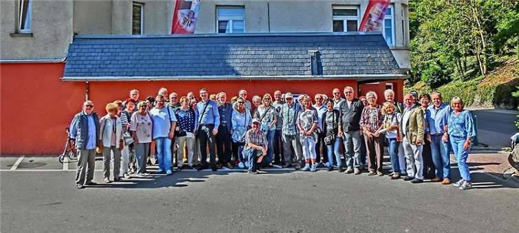 Bei strahlendem Sonnenschein genießen die Mitglieder der GERAK einen wundervollen Ausflug in Luxemburg. Foto: privat