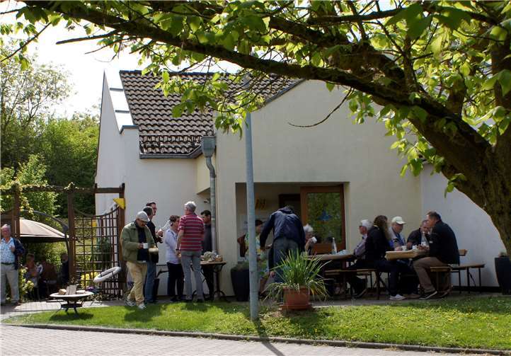 Bei strahlendem Sonnenschein genossen die Teilnehmer das Strand-Feeling. privat