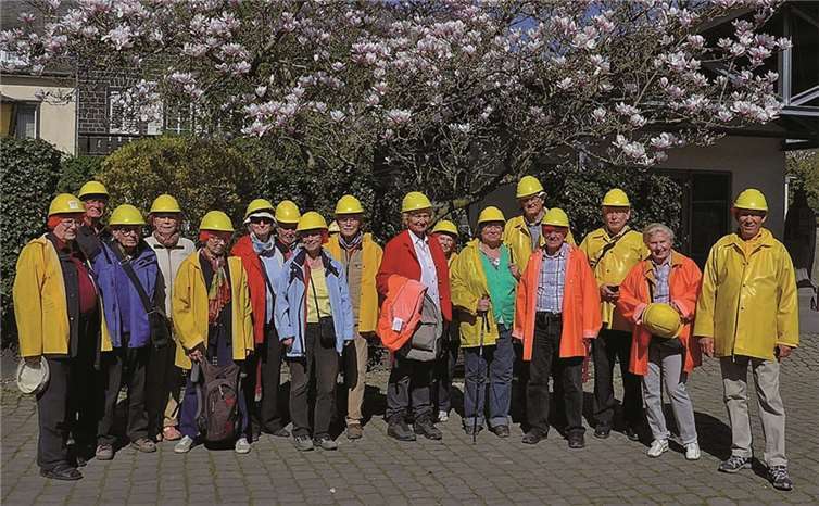 Bei strahlendem Sonnenschein konnten sich die Teilnehmerinnen und Teilnehmer des Forums Senioren Meckenheim ein Bild vom Vulkanismus am Laacher See machen. privat