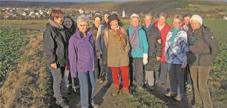 Bei strahlendem Sonnenschein unternahmen die Möhnen eine schöne Tour.  privat