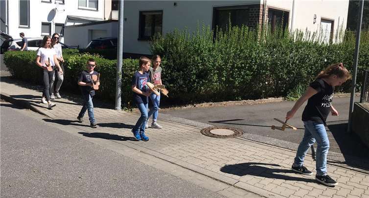 Bei strahlendem Sonnenschein waren Kinder und Leiter unterwegs.Fotos: privat
