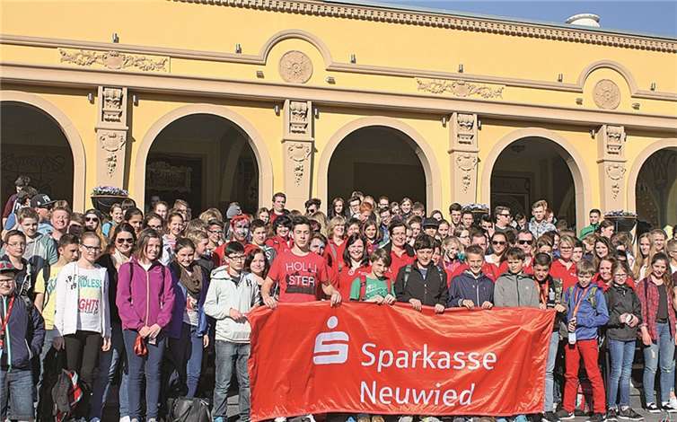 Bei strahlendem Sonnenschein wurde keine der Attraktionen im Phantasialand ausgelassen. privat