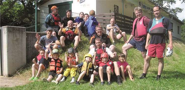 Bei viel Sonne machte der Ruder-Ausflug doppelt Spaß.  Privat
