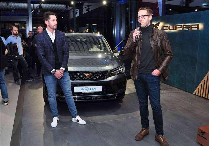 Beide Cupra-Spitzenleute informierten das Auditorium bis ins letzte Detail.BS