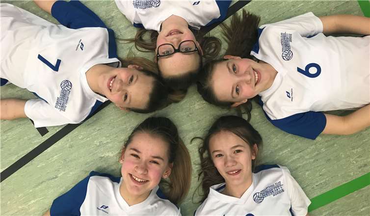 Beide Heimspiele bestritten die Mädchen des VC Eintracht Mendig siegreich.privat