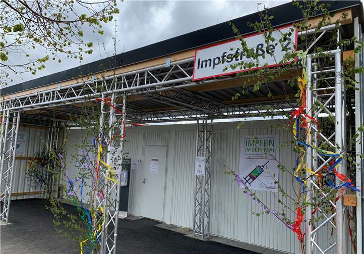 Beide Impfstraßen waren im Einsatz.